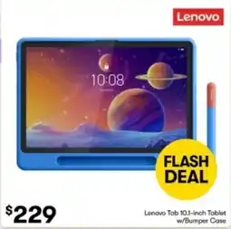 BIG W Lenovo Tab 10.1-inch Tablet w/Bumper Case offer