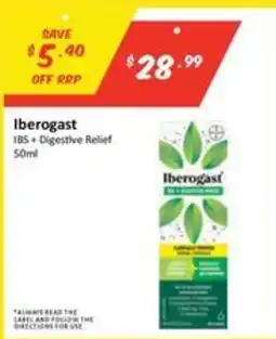 Chemist Outlet Iberogast IBS + Digestive Relief offer
