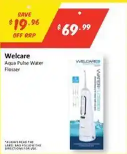 Chemist Outlet Welcare Aqua Pulse Water Flosser offer