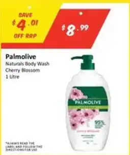 Chemist Outlet Palmolive Naturals Body Wash Cherry Blossom offer