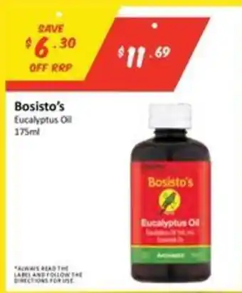 Bosisto's Eucalyptus Oil