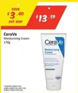 Chemist Outlet CeraVe Moisturising Cream offer