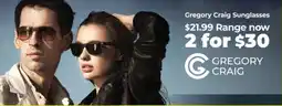 Chemist Outlet Gregory Craig Sunglasses offer