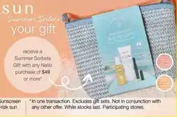 Chemist Outlet Summer Sorbets Gift offer