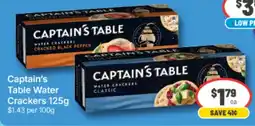 IGA Xpress Captain's Table Water Crackers offer
