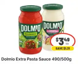 IGA Xpress Dolmio Extra Pasta Sauce offer