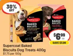 IGA Xpress Supercoat Baked Biscuits Dog Treats offer