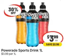 IGA Xpress Powerade Sports Drink 1L offer