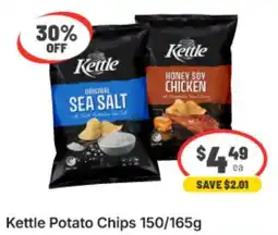 IGA Xpress Kettle Potato Chips offer