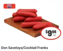 IGA Xpress Don Saveloys/Cocktail Franks offer