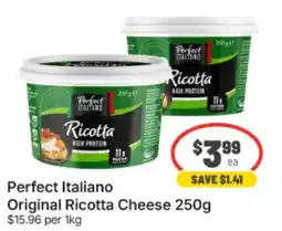 IGA Xpress Perfect Italiano Original Ricotta Cheese offer