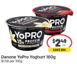 IGA Xpress Danone YoPro Yoghurt offer