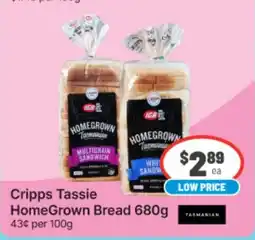 IGA Xpress Cripps Tassie HomeGrown Bread offer