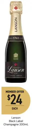 Dan Murphy's Lanson Black Label Champagne offer