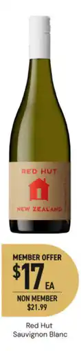 Dan Murphy's Red Hut Sauvignon Blanc offer