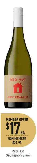 Dan Murphy's Red Hut Sauvignon Blanc offer