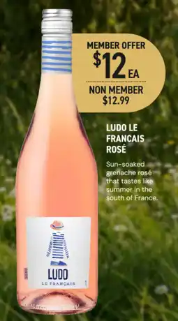 Dan Murphy's Ludo Le Francais Rosé offer