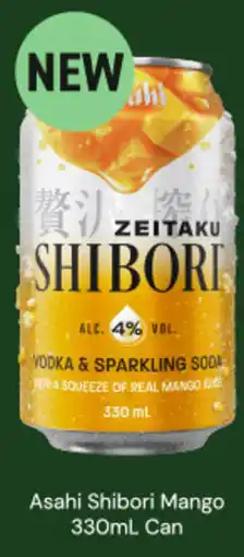 Dan Murphy's Asahi Shibori Mango offer