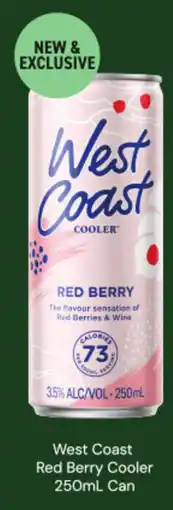 Dan Murphy's West Coast Red Berry Cooler offer