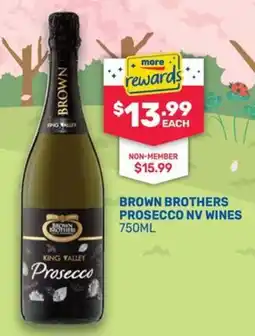 SipnSave Brown Brothers Prosecco NV Wines offer