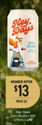 Dan Murphy's Hey Days Zero Alcohol XPA offer