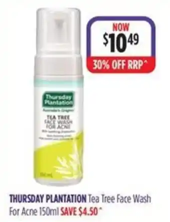 Thursday Plantation Tea Tree Face Wash