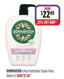Ramsay Pharmacy Dermaveen Extra Hydration Soap-Free Wash offer