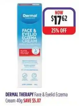 Ramsay Pharmacy Dermal Therapy Face & Eyelid Eczema Cream offer