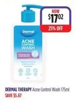 Ramsay Pharmacy Dermal Therapy Acne Control Wash offer