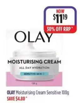 Ramsay Pharmacy Olay Moisturising Cream Sensitive offer