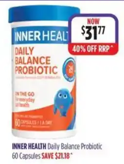 Ramsay Pharmacy Inner Health Daily Balance Probiotic offer
