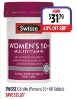 Ramsay Pharmacy Swisse Ultivite Womens 50+ offer