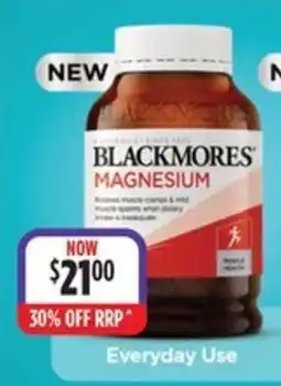 Ramsay Pharmacy Blackmores Magnesium offer
