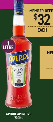 Dan Murphy's Aperol Aperitivo offer