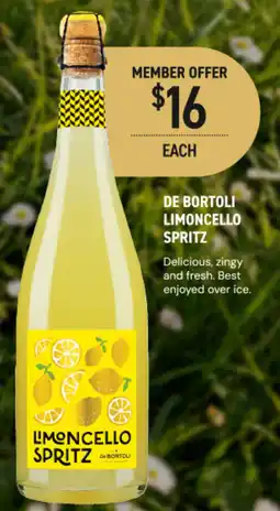 Dan Murphy's De Bortoli Limoncello Spritz offer