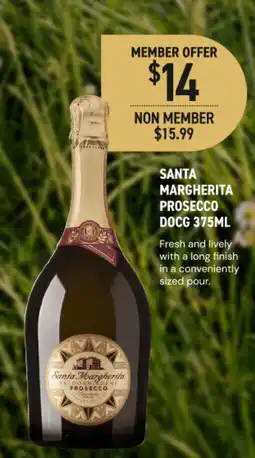 Dan Murphy's Santa Margherita Prosecco offer