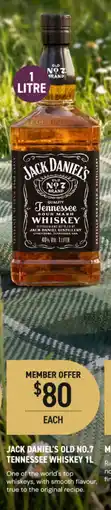 Dan Murphy's Jack Daniel's Old No.7 Tennessee Whiskey offer