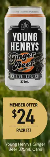 Dan Murphy's Young Henrys Ginger Beer offer