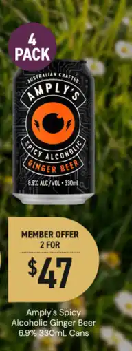 Dan Murphy's Amply's Spicy Alcoholic Ginger Beer offer