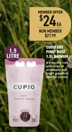 Dan Murphy's Cupio Dry Pinot Rosé offer