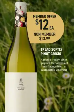 Dan Murphy's Tread Softly Pinot Grigio offer