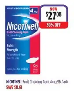 Ramsay Pharmacy Nicotinell Fruit Chewing Gum offer