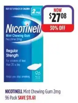 Ramsay Pharmacy Nicotinell Mint Chewing Gum 2mg offer