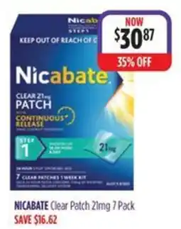 Ramsay Pharmacy Nicabate Clear Patch 21mg offer