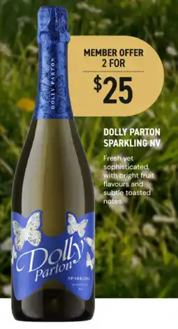 Dan Murphy's Dolly Parton Sparkling NV offer