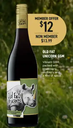 Dan Murphy's Old Fat Unicorn GSM offer