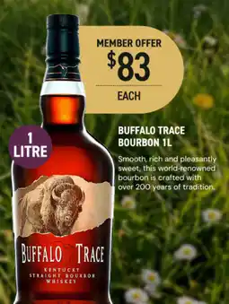Dan Murphy's Buffalo Trace Kentucky Straight Bourbon Whiskey offer