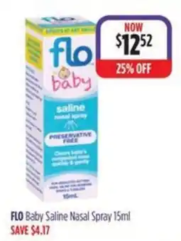 Ramsay Pharmacy Flo Baby Saline Nasal Spray offer