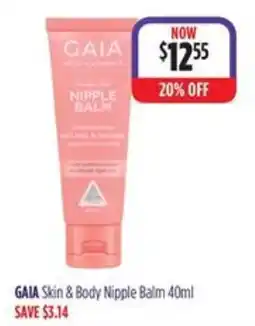 Ramsay Pharmacy Gaia Skin & Body Nipple Balm offer
