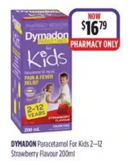 Ramsay Pharmacy Dymadon Paracetamol For Kids offer